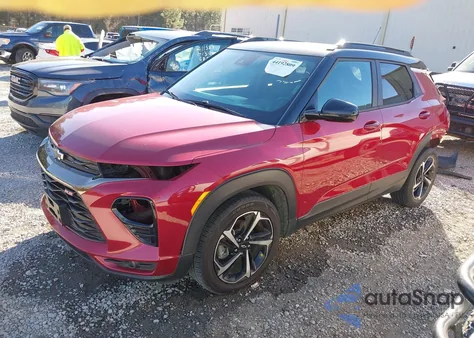 2021 Chevrolet Trailblazer Fwd Rs z USA, uszkodzony, nr VIN KL79MTSL1MB042155